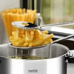 Nehir Sade Süzgeçli Kızartma Maşası resmi