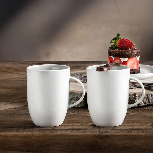 Güral Porselen Elit 2 Adet 300 Cc Mug Bardak resmi