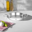 Nehir Silver Çelik 18 Cm Omlet Sahan - Kapaksız resmi