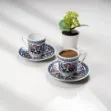 Güral Porselen Gözde Topkapı 12 Parça Kahve Fincan Takımı resmi