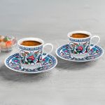 Güral Porselen Gözde Topkapı 12 Parça Kahve Fincan Takımı resmi