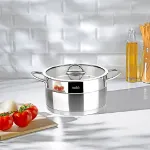 Nehir Silver Trend 24 Cm Derin Tencere resmi