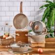 Cornella Cook 7 Parça Granit Tencere Seti Cappicino resmi