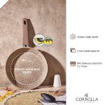 Cornella Cook 7 Parça Granit Tencere Seti Cappicino resmi