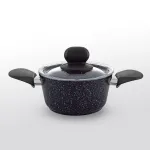 Fecra Starry 4 Parça Mini Granit Tencere Seti resmi