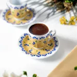Güral Porselen Sedef 12 Parça Kahve Fincan Takımı 8115 resmi