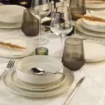 Kütahya Porselen 24 Parça Chef Taste Of Platin Fileli Yemek Takımı resmi