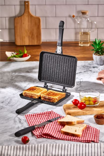 Lüx Tost Tavası ( 240*400*30 Mm)Lüx Tost Tavası ( 240*400*30 Mm) resmi